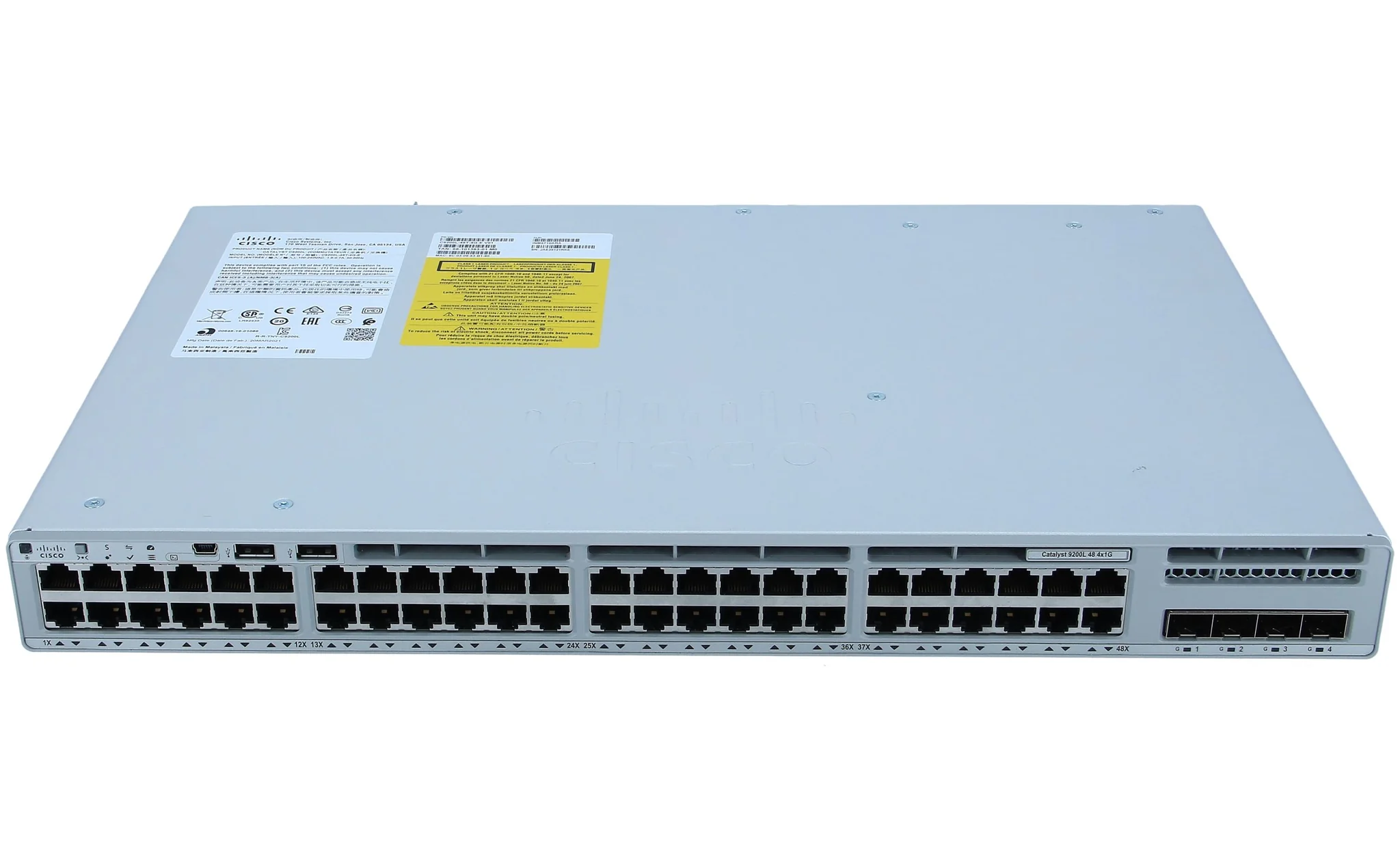 Switch Cisco C9200L-48T-4G-E