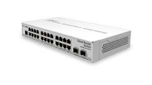 CRS326-24G-2S+IN vista lateral