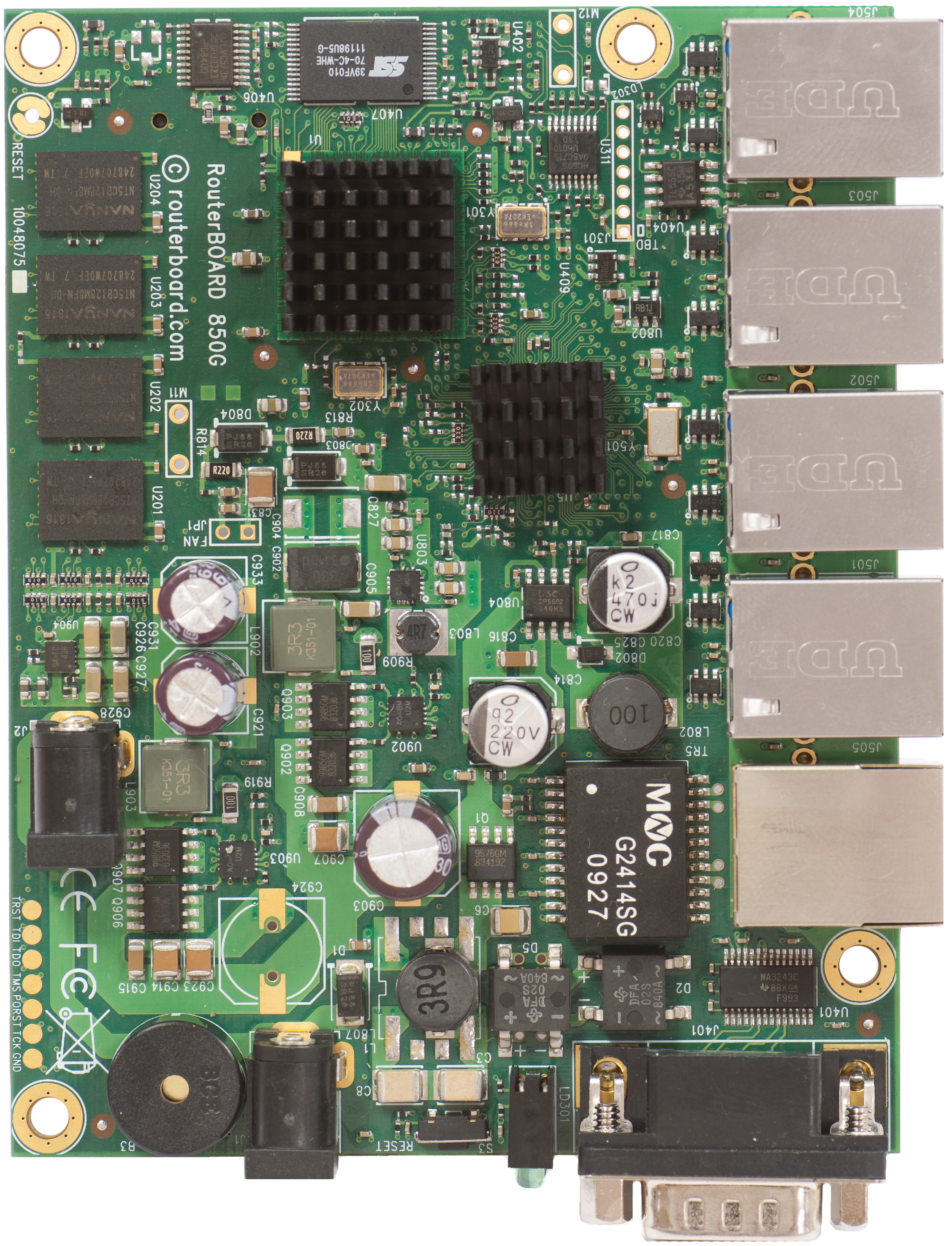 RouterBOARD MikroTik RB850GX2 kit completo