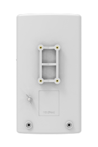 RouterBOARD RB960PGS-PB vista posterior mostrando conectores