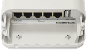OmniTIK 5 PoE MikroTik - Vista inferior